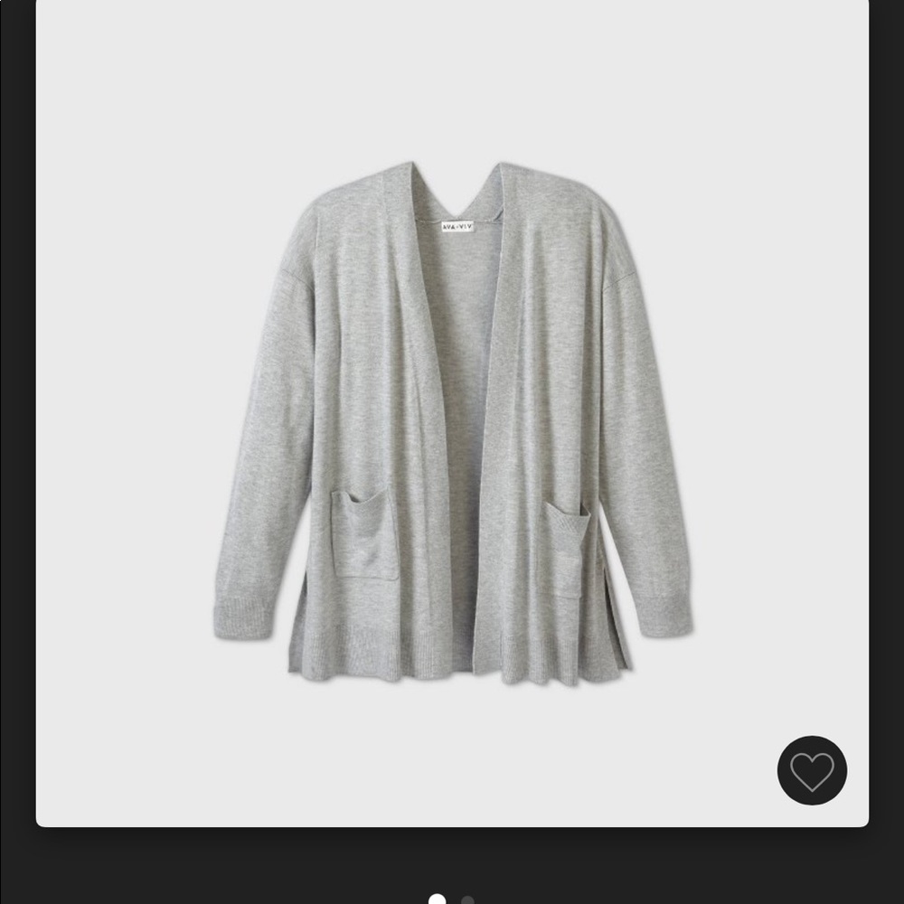 Target ava and Viv cardigan light grey